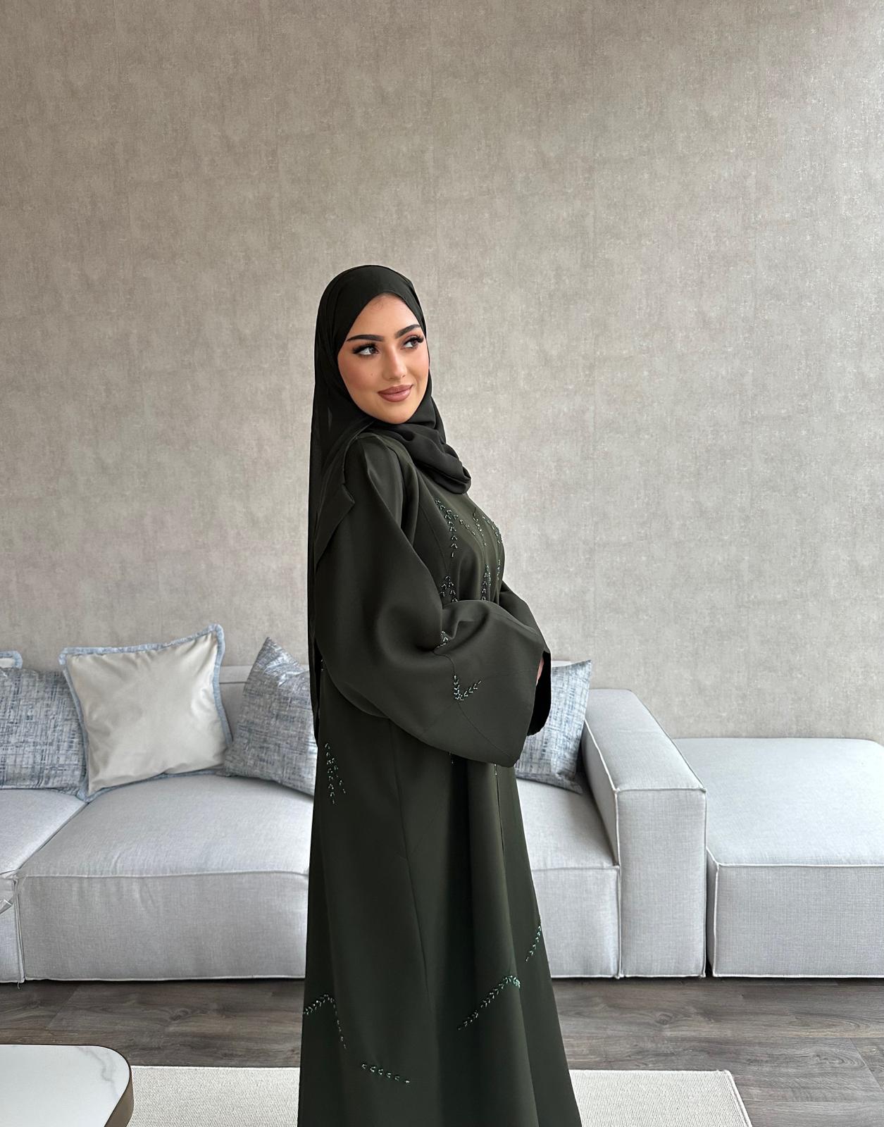 Luxury Embellished Abaya - LEILA - ليلى – HIDAYA LONDON