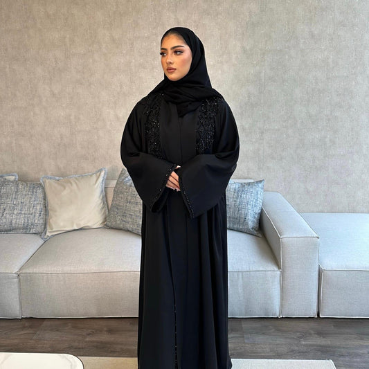 Luxury Embellished Abaya - DIYANA - ديانا