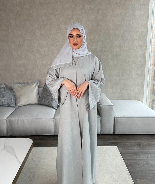 Luxury Pearl Abaya - NORA - نورا